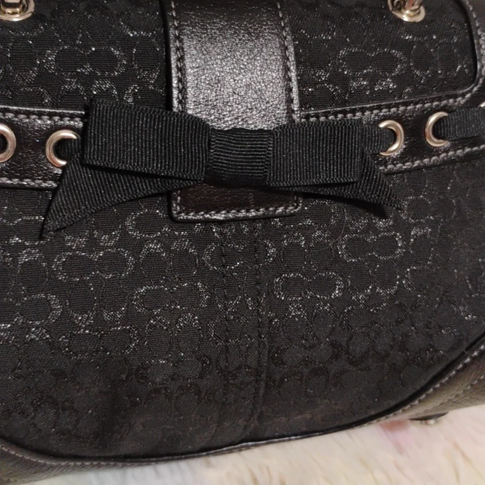 Authentic Coach Y2K Mini Studded Rhinestone Mini C Sparkle Collectible Bag - Picture 6 of 16